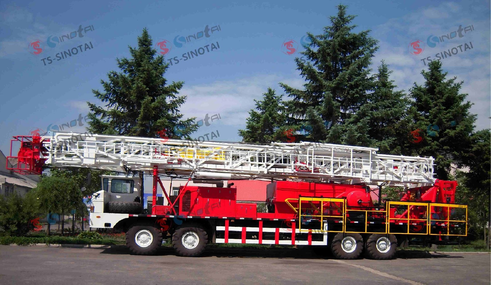 What is no guy-line workover rig